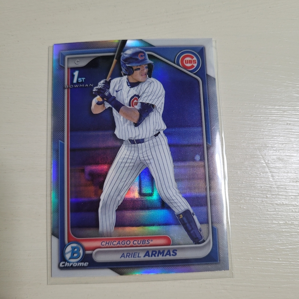 Ariel Armas Cubs 1st Bowman Card